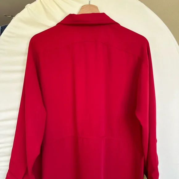 Aritzia Babaton Howitt Red Dress Cargo Jacket - Picture 6 of 7